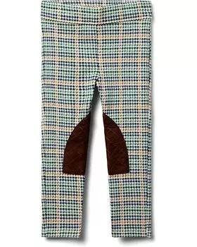Брюки Janie and Jack Plaid Riding Pant, разноцветный