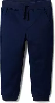 Брюки Janie and Jack Twill Pull-On Joggers, синий