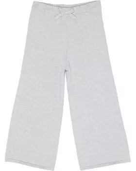 Брюки Janie and Jack Wide Leg Sweater Pants, серый