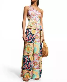 Брюки Japer со сборками на талии, многоцветные Johnny Was, цвет multi