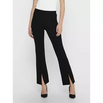 Брюки Jdy Pretty Flare Slit Jrs, черный