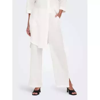 Брюки Jdy Theis Life Wide Slit, бежевый