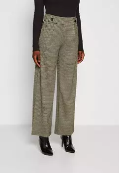 Брюки Jdygeggo Mia Long Check JDY, цвет tapioca/kalamata