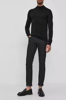 Брюки Эмпорио Армани Emporio Armani, черный