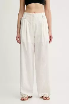 Брюки JENCI Nanushka, бежевый