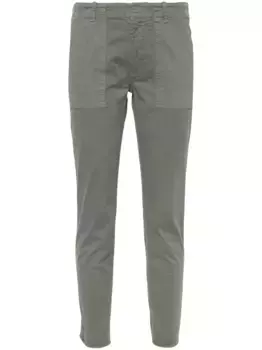 Брюки Jenna с заниженной талией Nili Lotan, зеленый