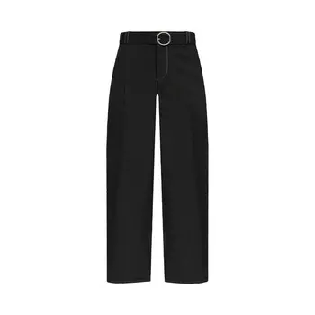 Брюки Jil Sander Loose Fit Pants Black, черный