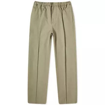 Брюки Jil Sander Relaxed Elasticated Waist Pant, цвет Slate Green