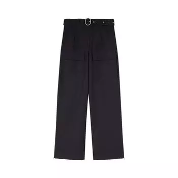 Брюки Jil Sander Relaxed Trouser, черный