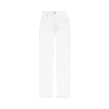 Брюки Jil Sander Slim Denim 'White', белый