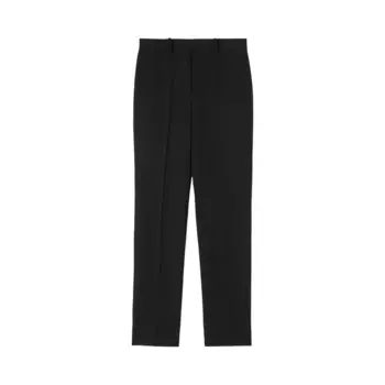 Брюки Jil Sander Wool Drawstring Pants Black, черный