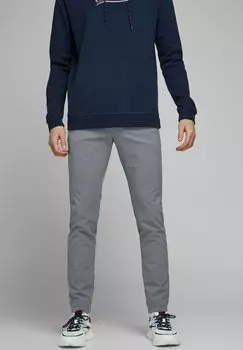 Брюки JJIMARCO JJCONNOR Jack & Jones, серый меланж