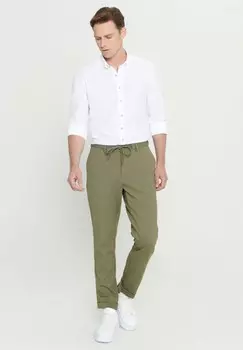 Брюки JOGGER light grey AC&CO / ALTINYILDIZ CLASSICS, хаки