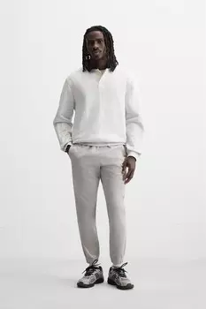 Брюки jogger wist ZARA, серый