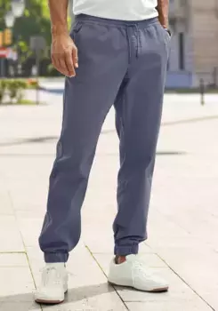 Брюки John Devin Jogger "Jogg Pants", изготовлены из качественного эластичного хлопка, синий
