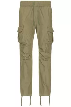 Брюки John Elliott Back Sateen Cargos, оливковый
