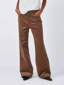 Брюки John Lewis Bootcut Corduroy, цвет taupe