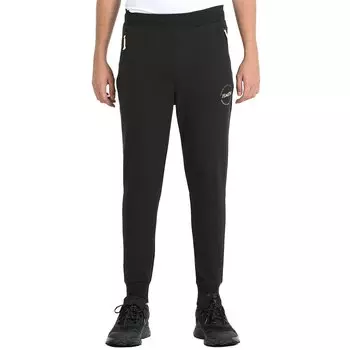 Брюки John Smith Fleco 23I Tracksuit, черный