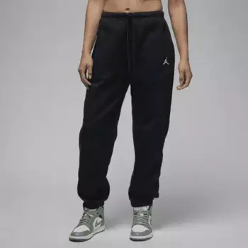 Брюки Jordan Brooklyn Fleece, черный/белый