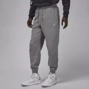 Брюки Jordan Brooklyn Fleece, цвет Carbon Heather/White