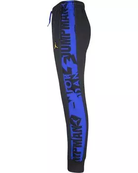 Брюки Jordan Essentials Print Pants, цвет Black/Racer Blue