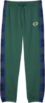 Брюки Jordan Jordan Brooklyn Plaid Fleece Pants, цвет Noble Green/Rattan