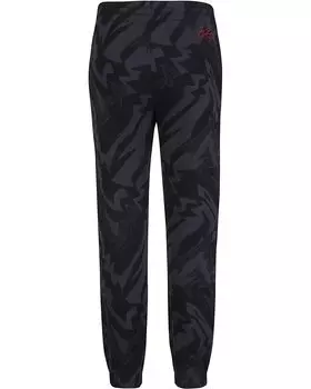 Брюки Jordan MJ Essentials All Over Print Fleece Pants, черный