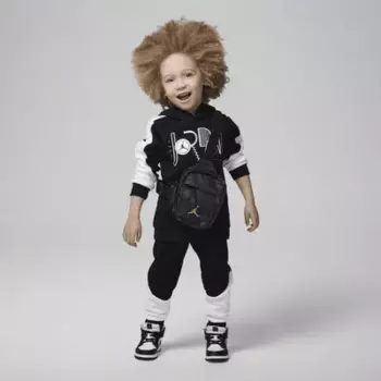 Брюки Jordan Toddler Pullover Hoodie and Pants Set, черный
