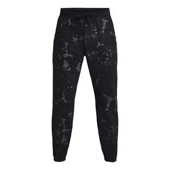 Брюки journey terry joggers 'black' Under Armour, черный