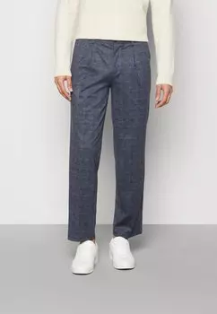 Брюки Jpstbill Jjphil Check Jack & Jones, цвет navy blazer