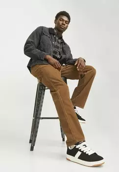 Брюки JPSTEDDIE JJCARPENTER Jack & Jones, коричневый