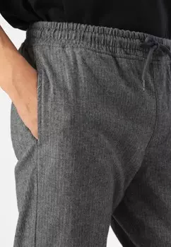 Брюки JPSTKANE JJHERRINGBONE Jack & Jones PREMIUM, серый
