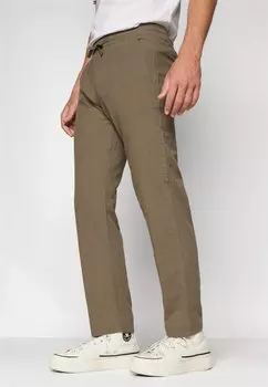 Брюки Jpstkane Jjsummer Linen Blend Jogger Jack & Jones, пыльный оливковый