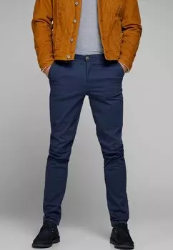 Брюки JPSTMARCO JJBOWIE Jack & Jones, темно-синие