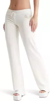 Брюки Juicy Couture Heritage Track Pants, цвет Angel