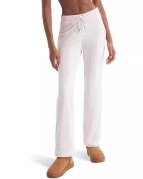 Брюки Juicy Couture Rib Waist Velour with Drawcord, цвет Soft Glow