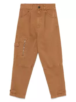 Брюки Julya Semicouture, коричневый