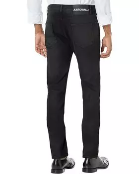 Брюки Just Cavalli Just Super Slim-Fit Pants, черный