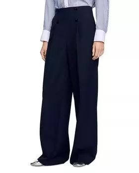 Брюки к костюму Sandro, синий