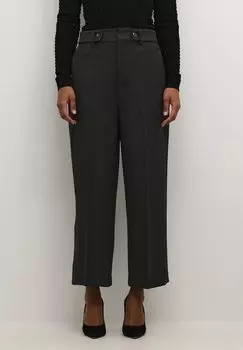 Брюки KADORIT HW CROPPED Kaffe, черный глубокий