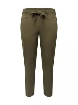 Брюки KAFFE CURVE KCjia, оливковый