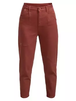 Брюки Kaft Regular Pleat-Front Pants Panoes, ржаво-красный
