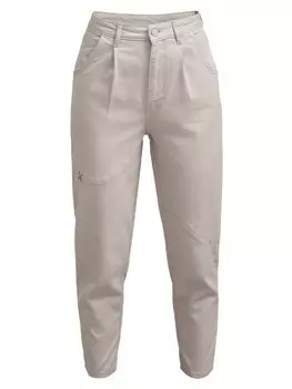 Брюки Kaft Regular Pleat-Front Pants Panoes, бежевый