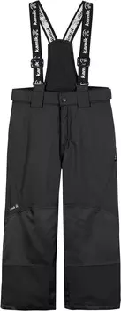 Брюки Kamik Kids Harper Insulated Suspender Pants, черный