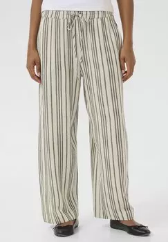 Брюки KAMILIA CROPPED Kaffe, бежевый