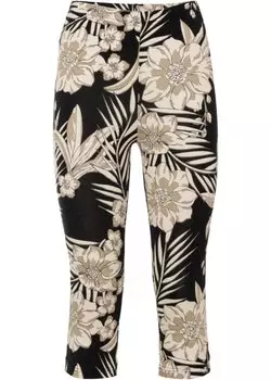 Брюки-капри Bodyflirt, черный