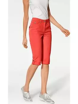 Брюки-капри Heine Jeans-Caprihose - Skinny fit -, коралловый