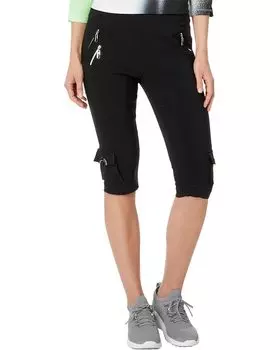 Брюки капри Jamie Sadock 24.5" Skinnylicious Knee, цвет Jet Black