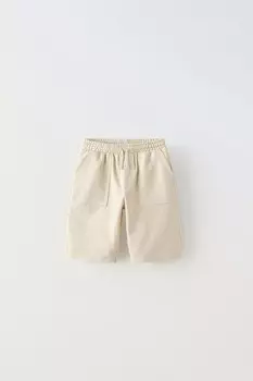 Брюки капри ZARA, цвет ice