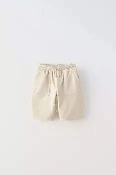 Брюки капри ZARA, цвет ice